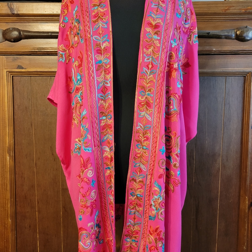 Bohemian Umgee Embroidered Kimono